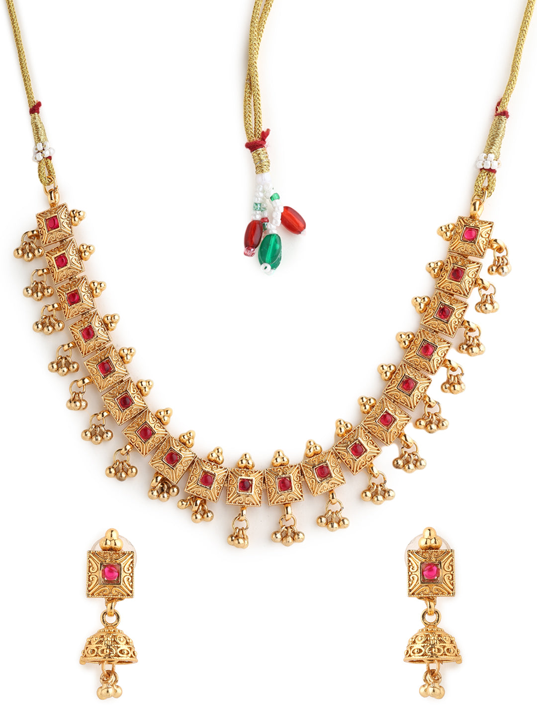 Runjhun designer necklace set
