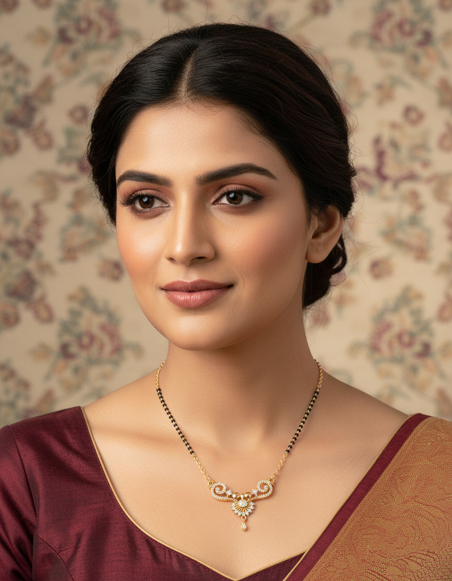 Runjhun designer mangalsutra