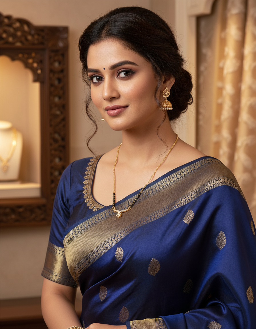 Runjhun designer mangalsutra