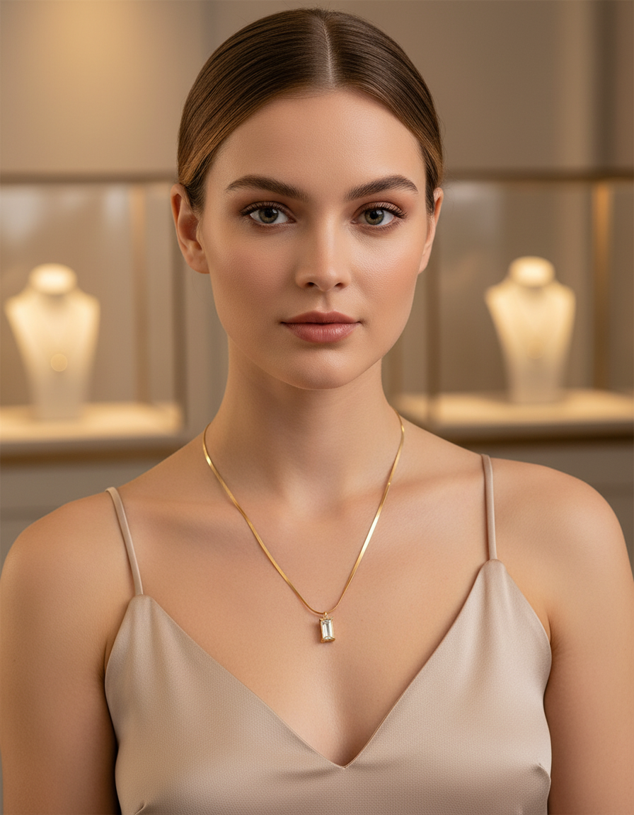 Runjhun royal pendant necklace set