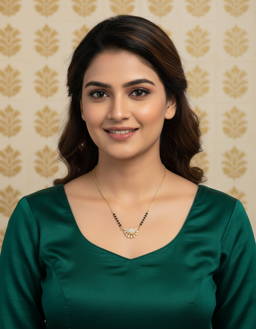 Runjhun designer mangalsutra