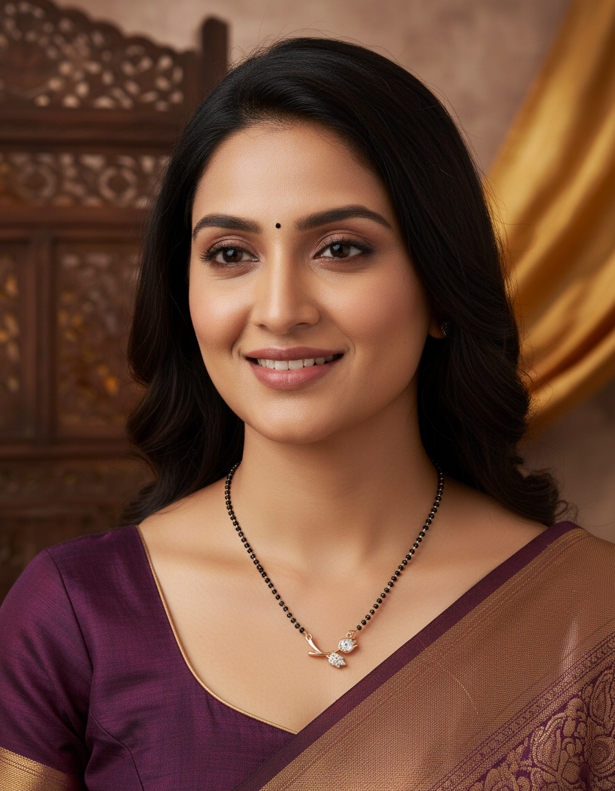 Runjhun elegant mangalsutra