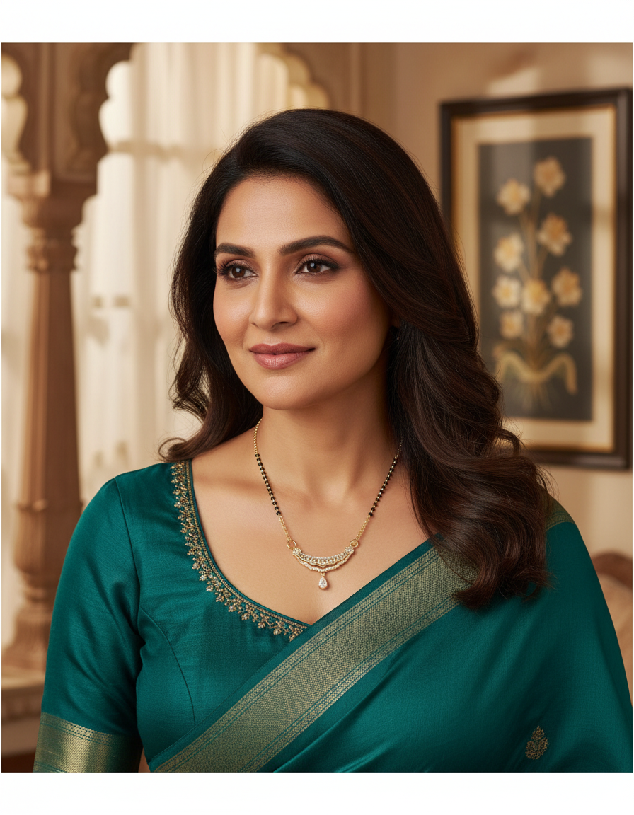 Runjhun designer mangalsutra