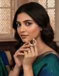 Designer spring nose ring