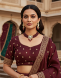 Runjhun kundan and onex beads choker set