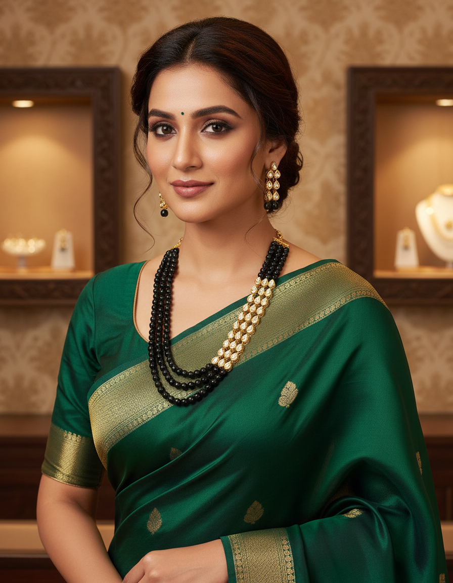 Runjhun onex beads necklace set