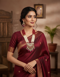Runjhun kundan and pearls necklace set