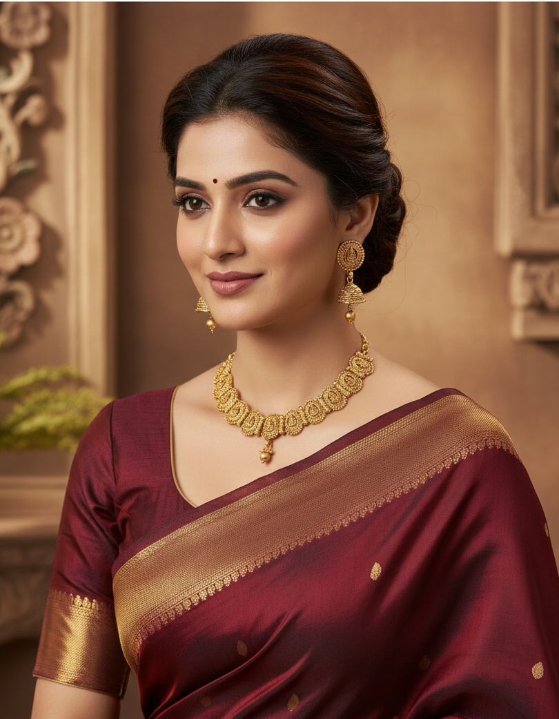 Runjhun elegant necklace set