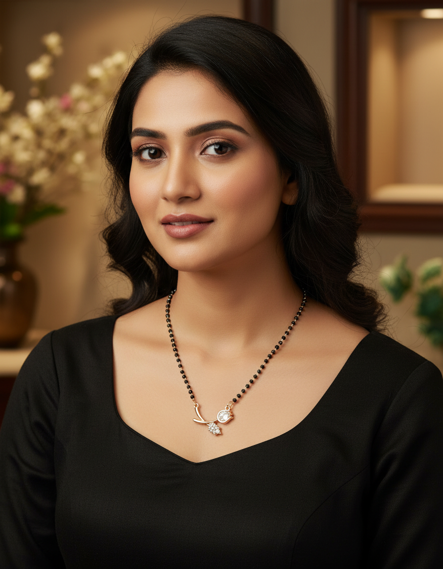 Runjhun elegant mangalsutra