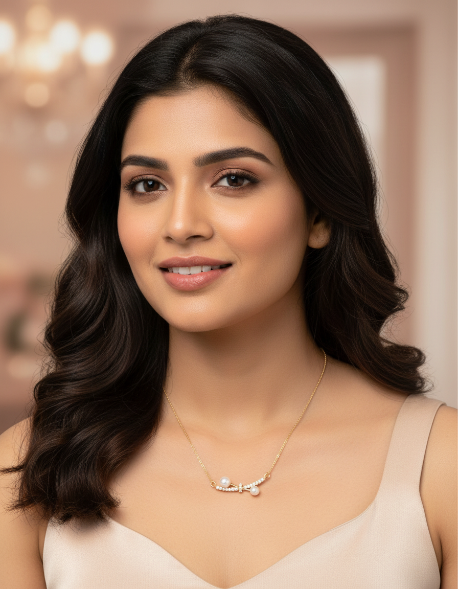 Runjhun elegant designer necklace