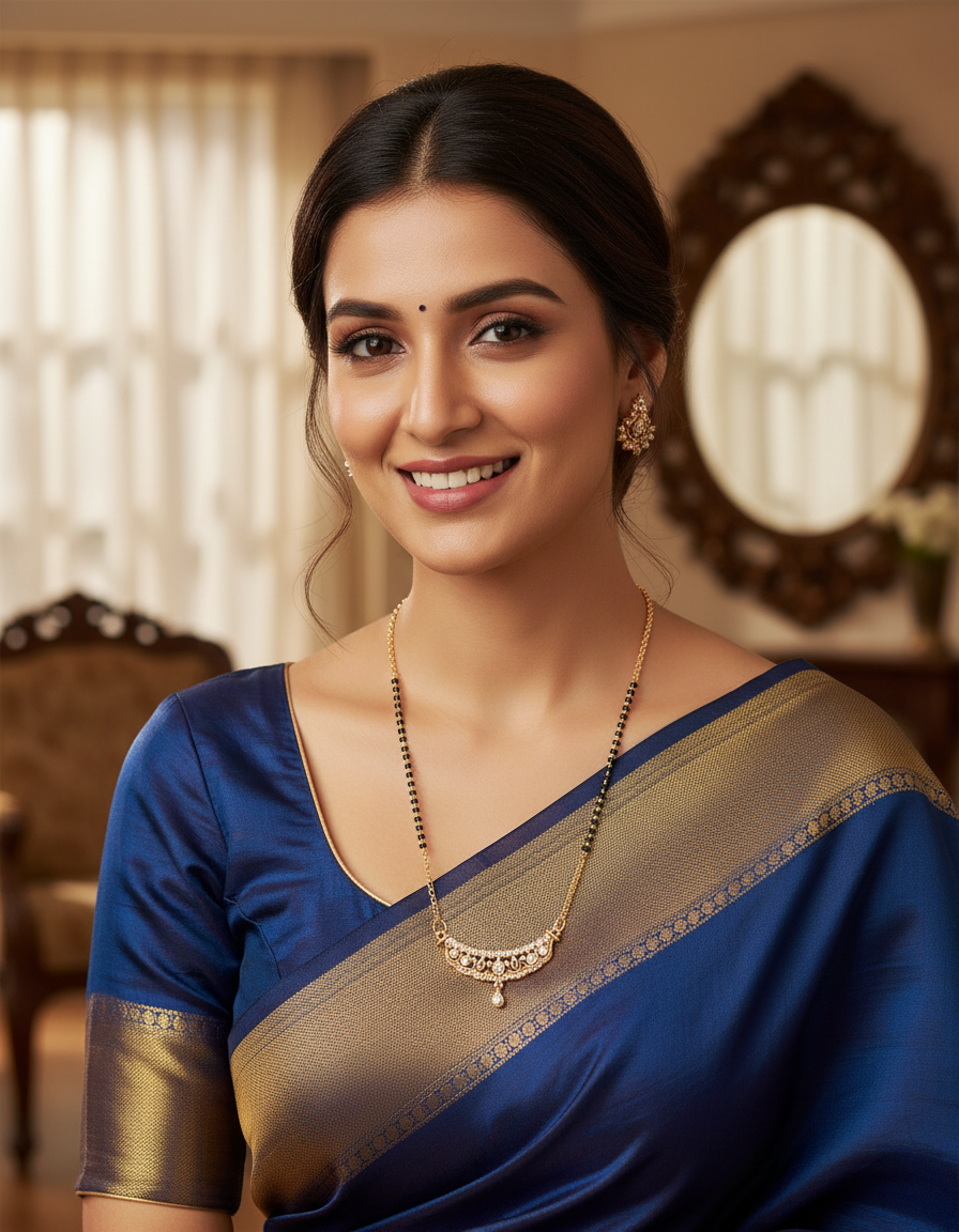 Runjhun designer mangalsutra