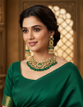 Runjhun kundan necklace set