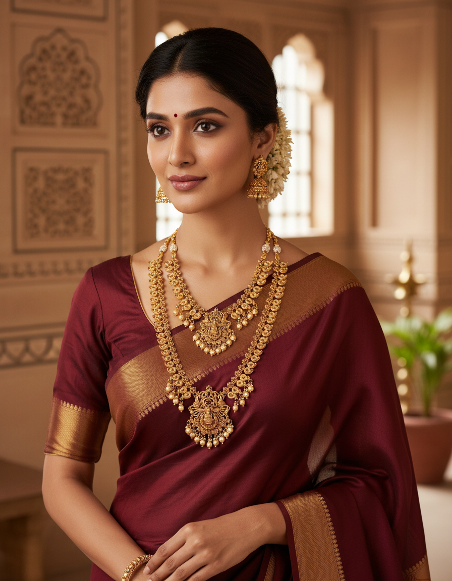Runjhun elegant royal bridal set