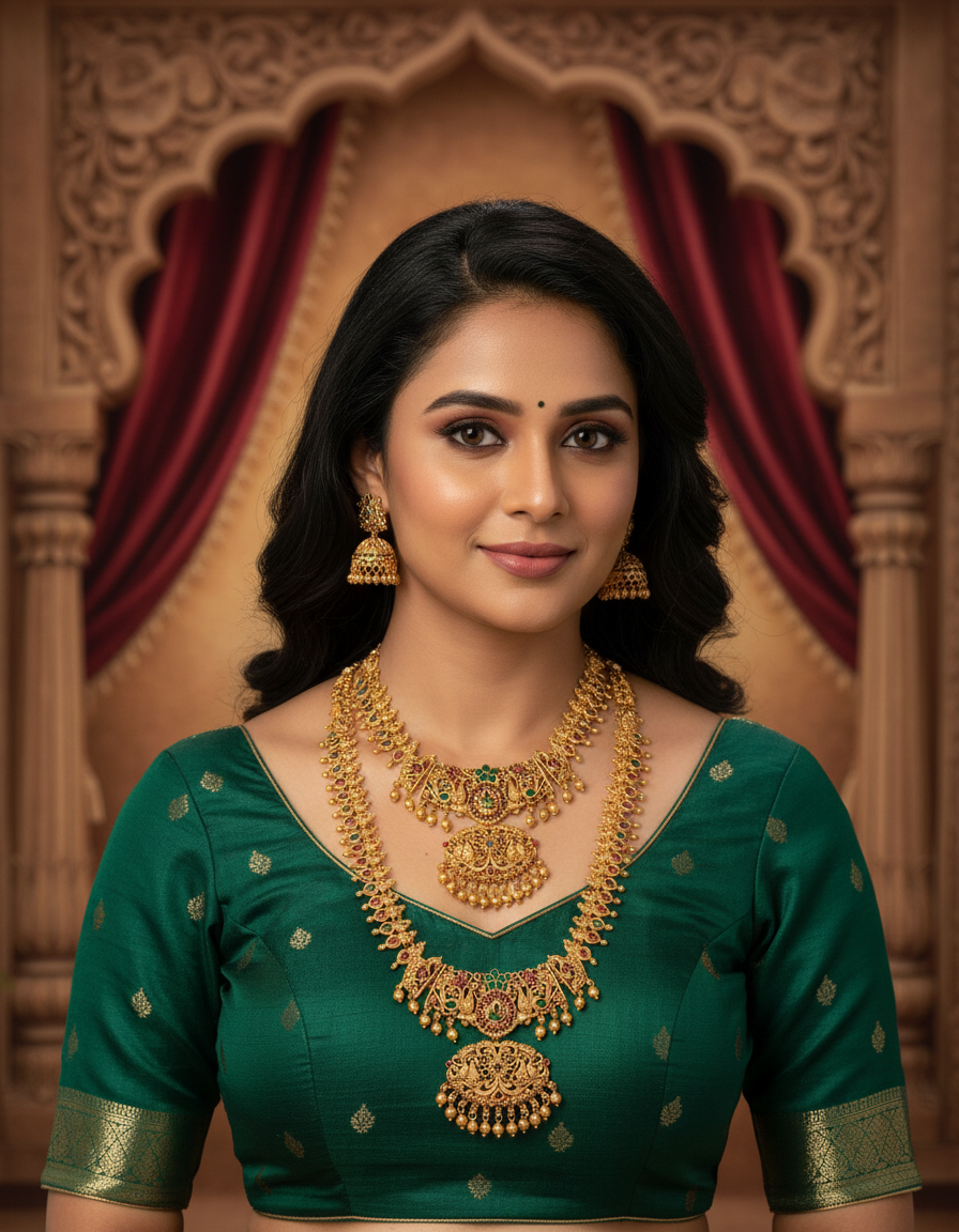 Runjhun royal bridal set