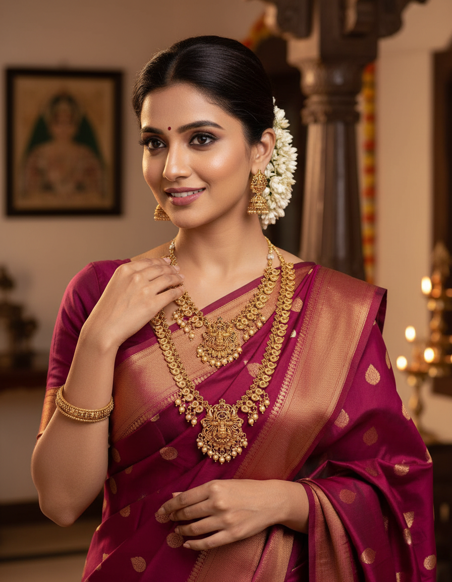 Runjhun elegant royal bridal set
