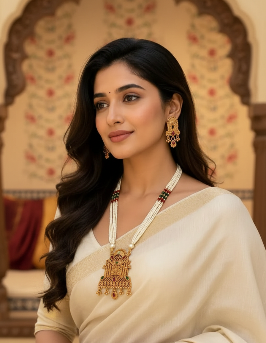 Runjhun elegant necklace set