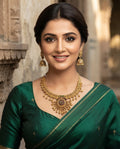 Runjhun Temple Design Elegant Necklace Set