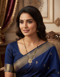 Runjhun gold plated mangalsutra