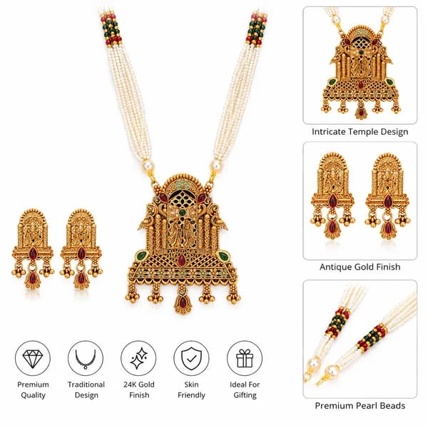 Runjhun elegant necklace set