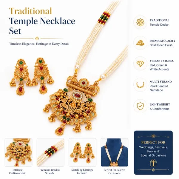 Runjhun royal necklace set