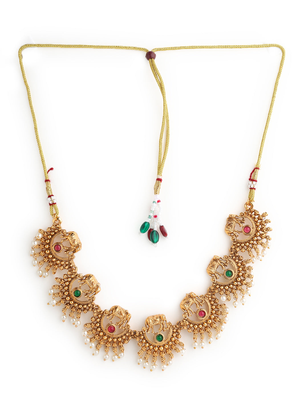 Runjhun temple design choker set