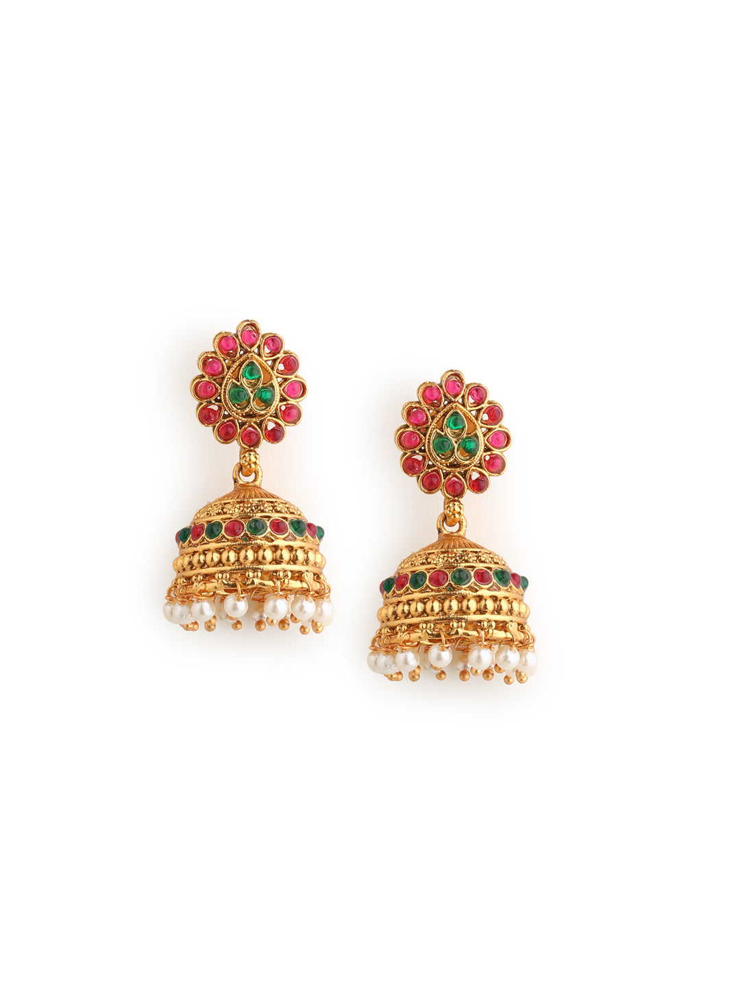 Runjhun temple design necklace set