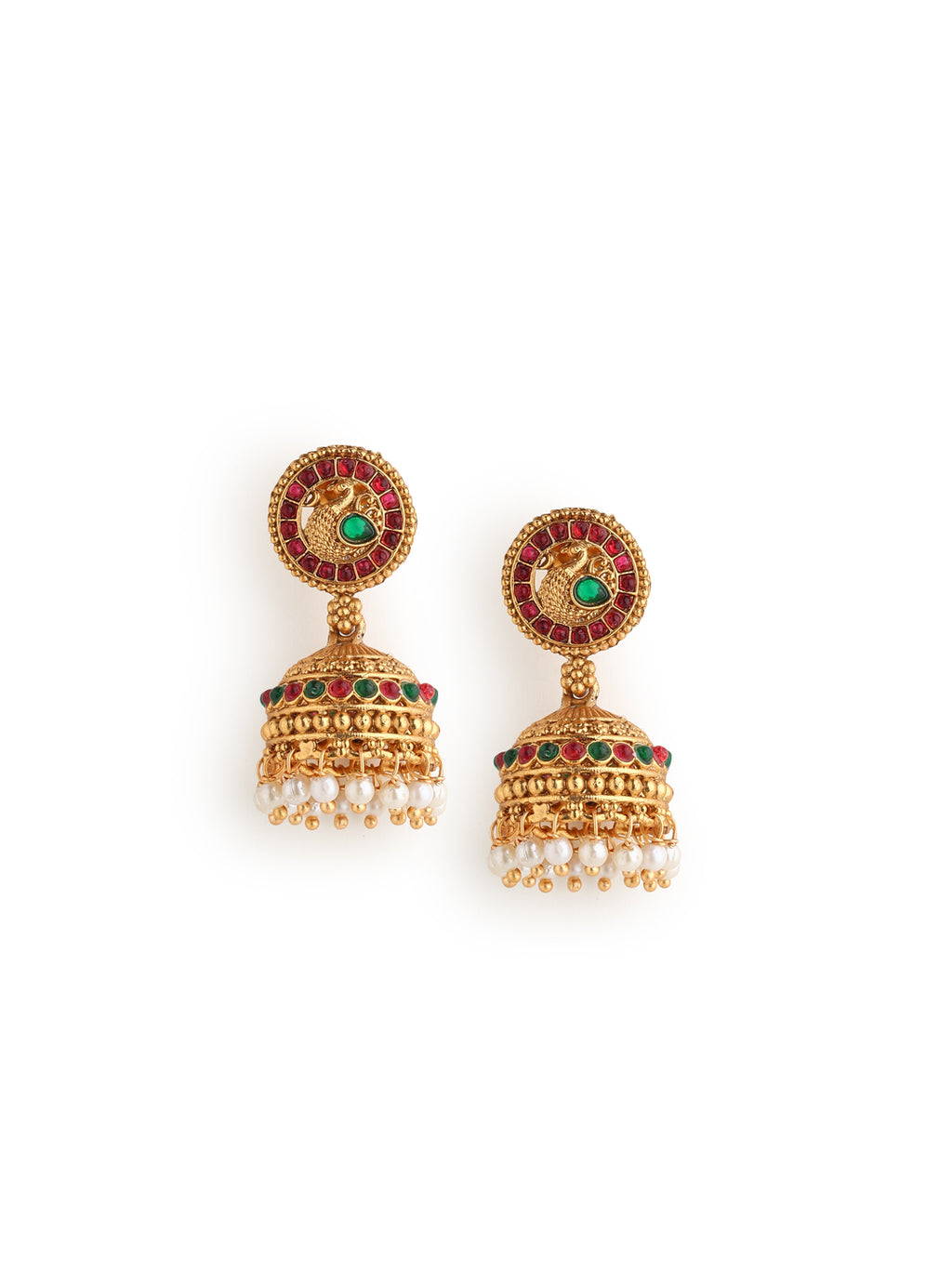 Runjhun elegant temple necklace set