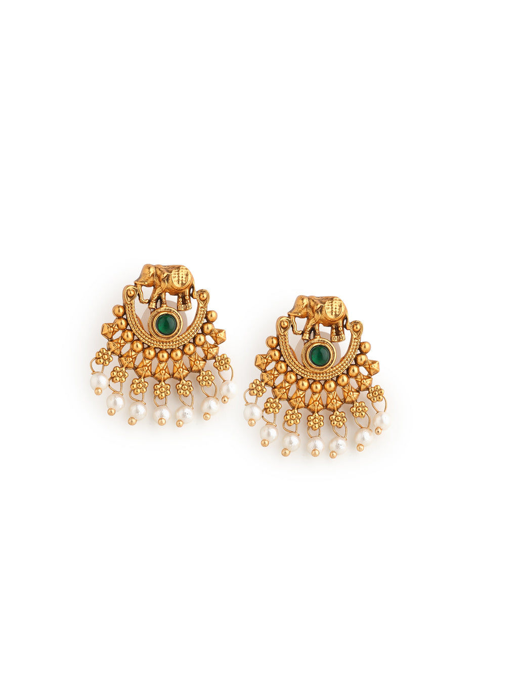Runjhun green choker set