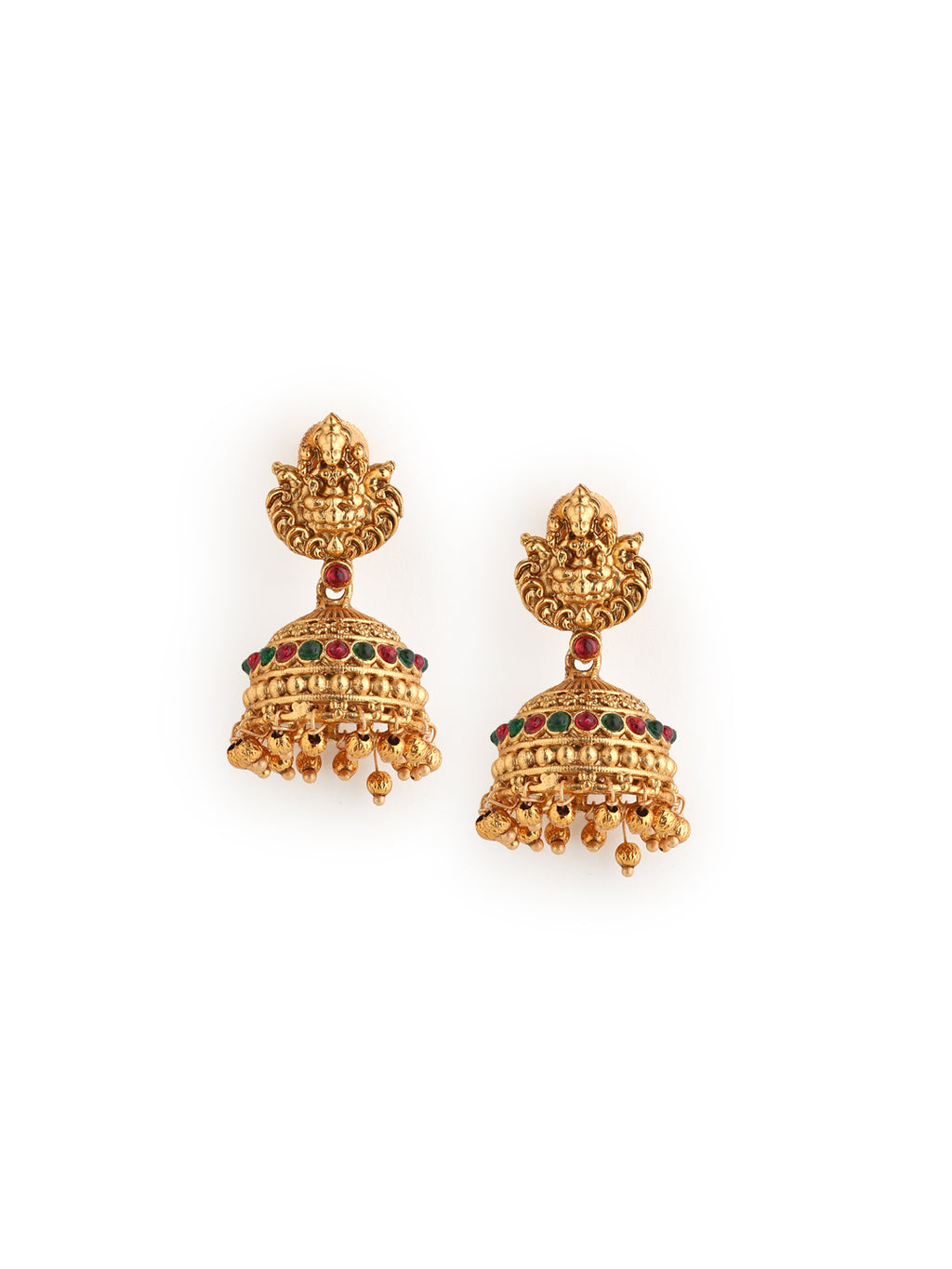 Runjhun temple design laxmi necklace set