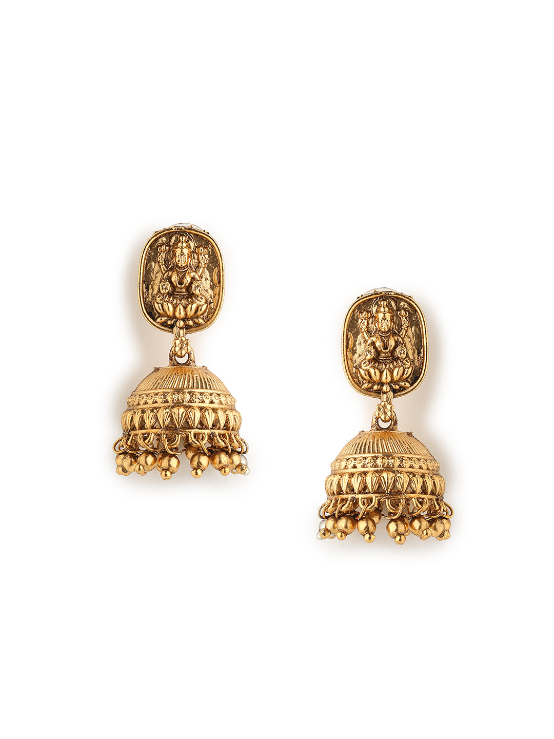 Runjhun designer gold plated necklace set