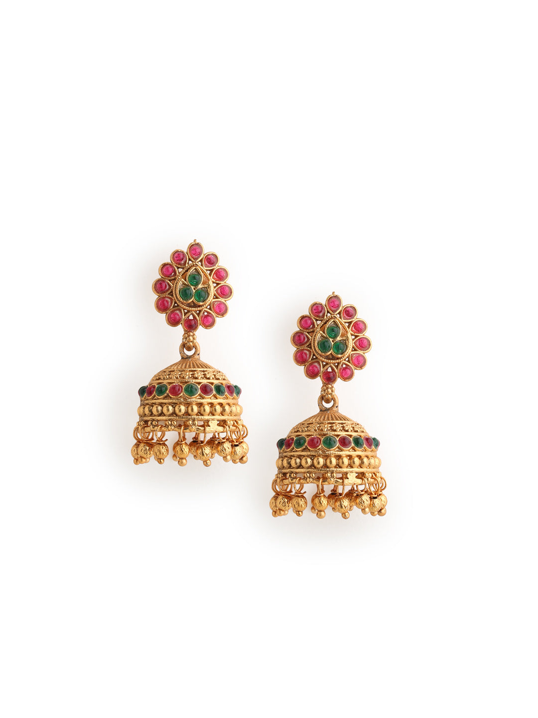 Runjhun temple design royal bridal set