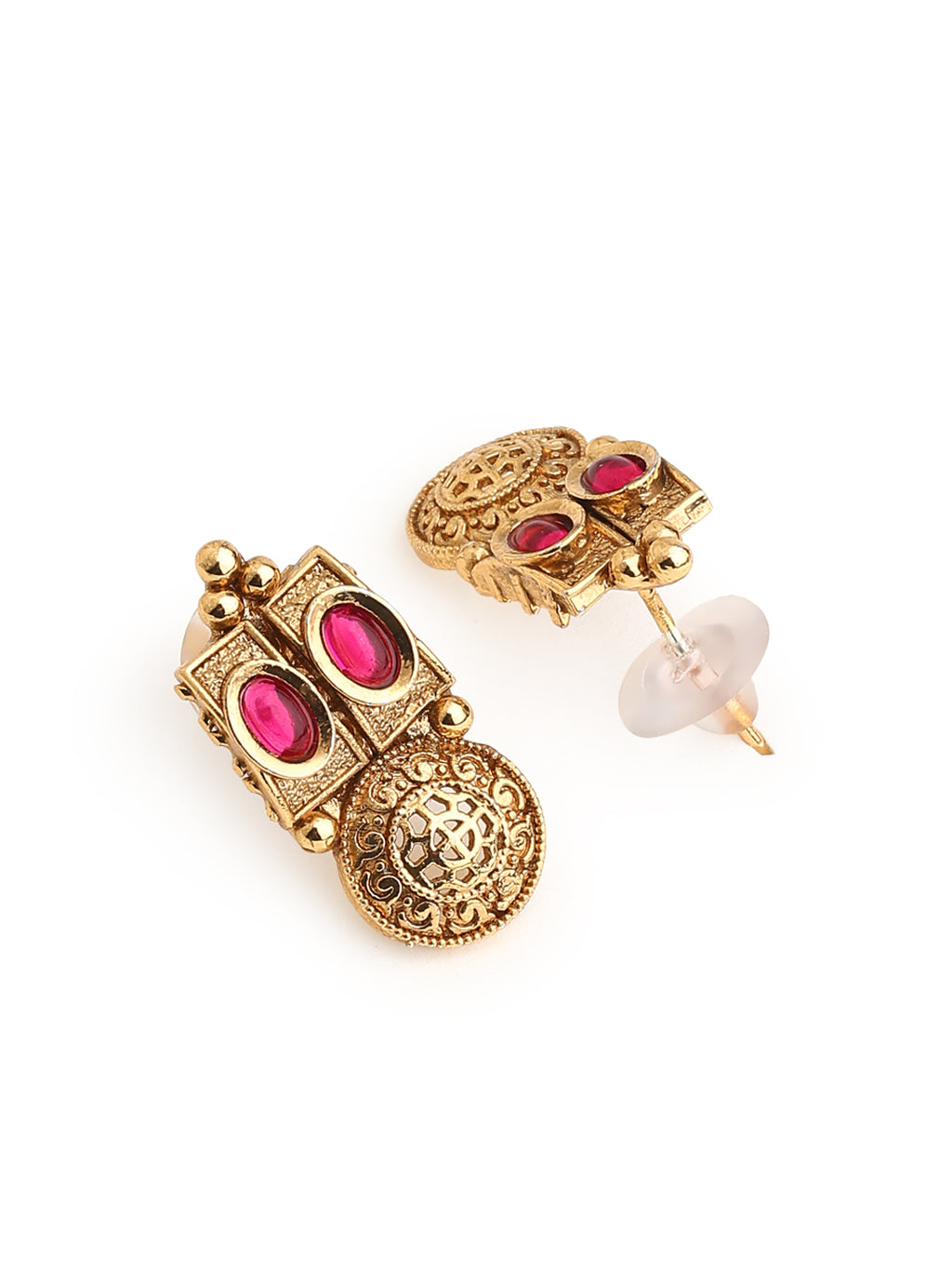 Runjhun temple design necklace set