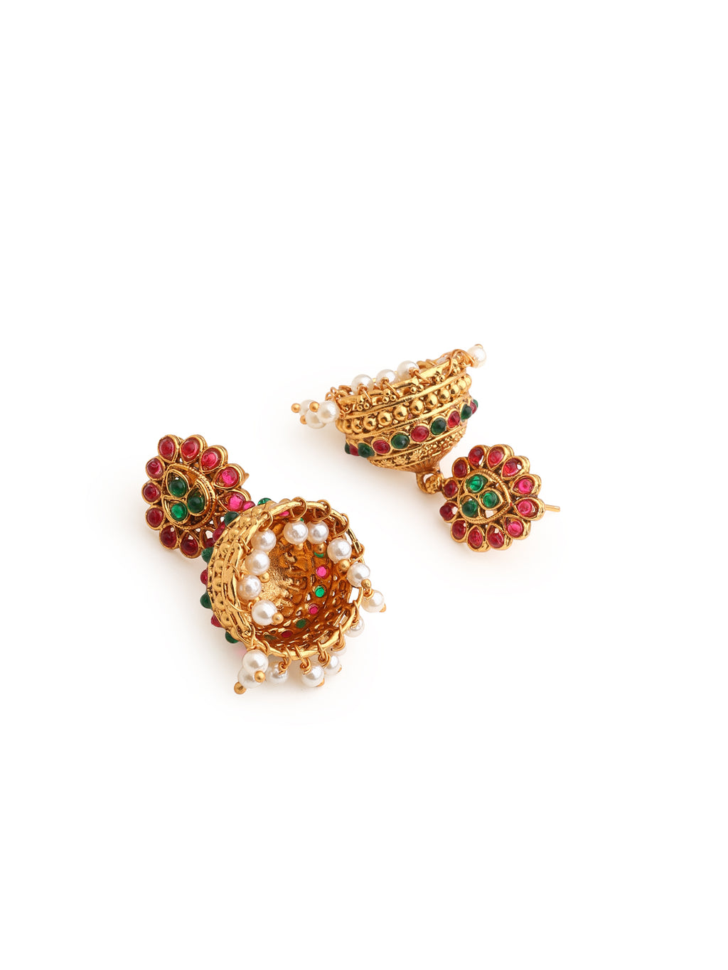 Runjhun temple design necklace set