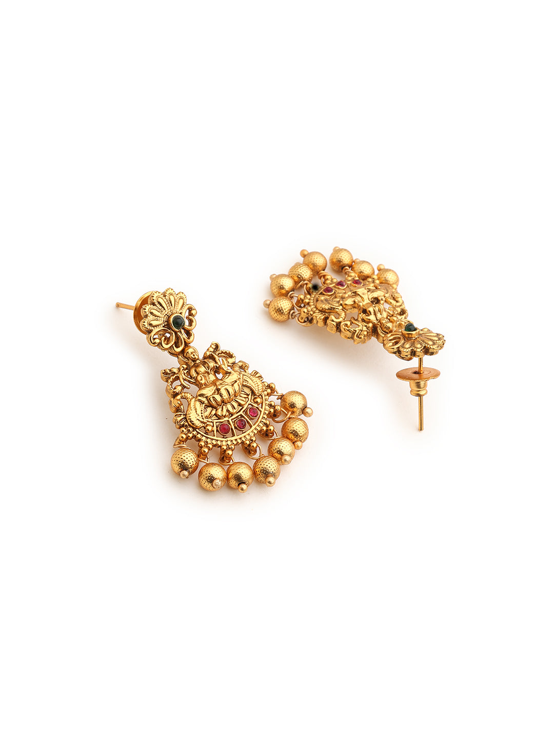 Runjhun temple design necklace set