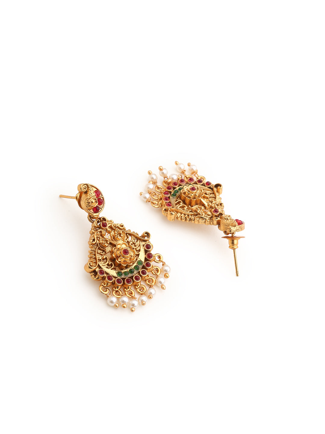 Runjhun royal temple design necklace set