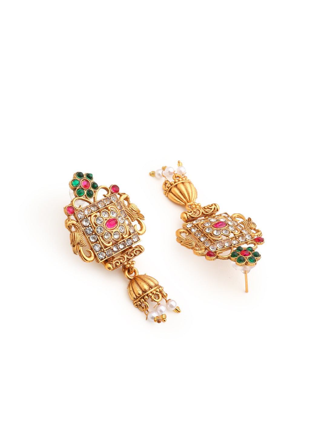 Runjhun designer long necklace set