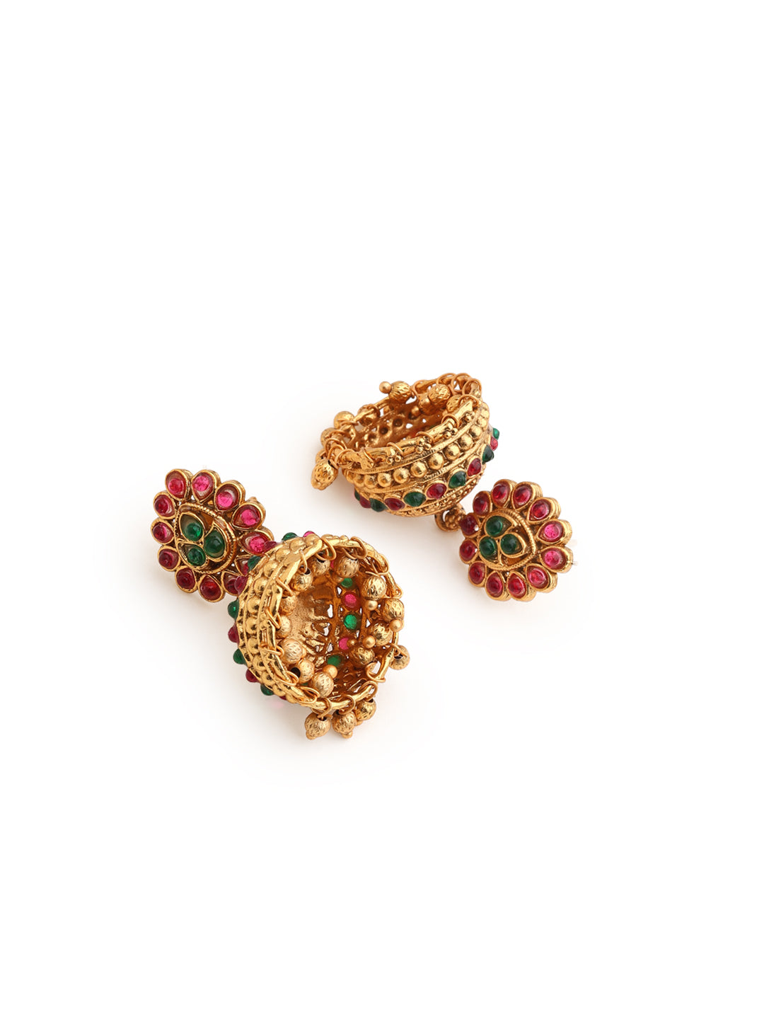 Runjhun temple design royal bridal set