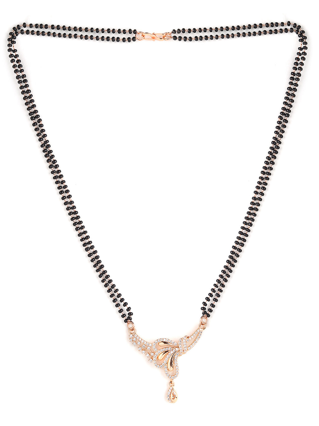 Runjhun double chain mangalsutra