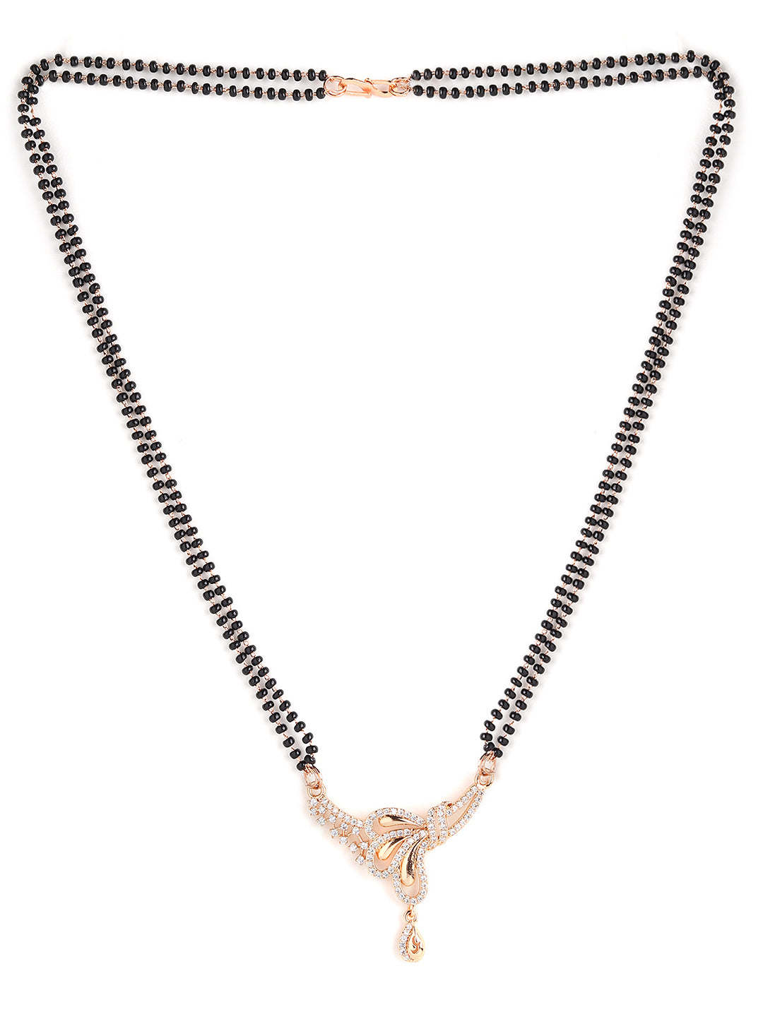Runjhun double chain mangalsutra