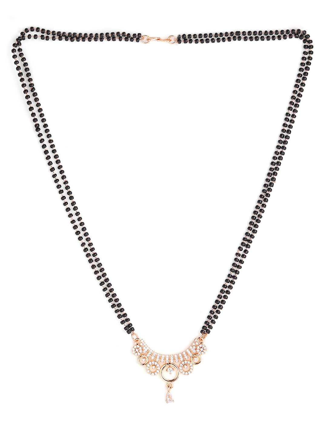 Runjhun double chain mangalsutra