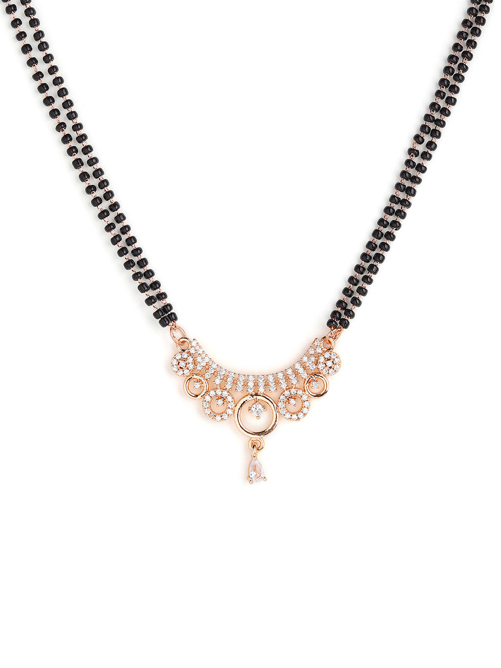 Runjhun double chain mangalsutra
