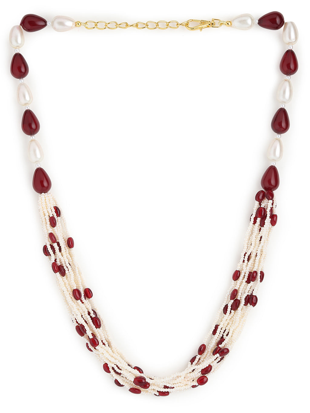 Runjhun elegant pearl necklace