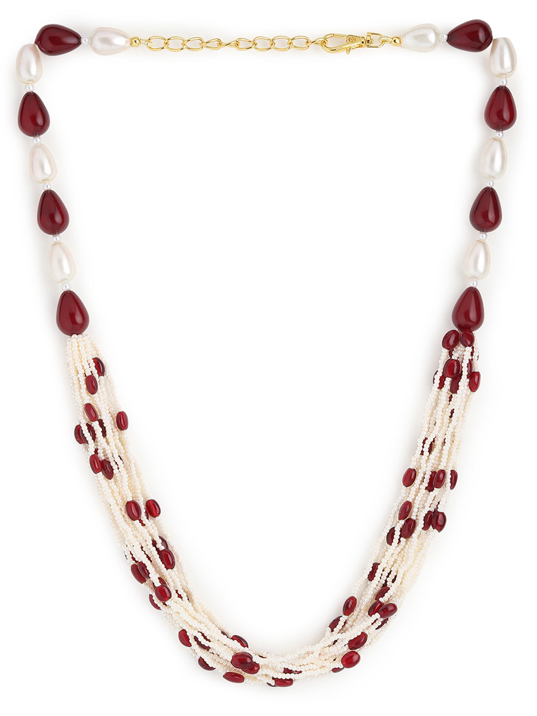 Runjhun elegant pearl necklace