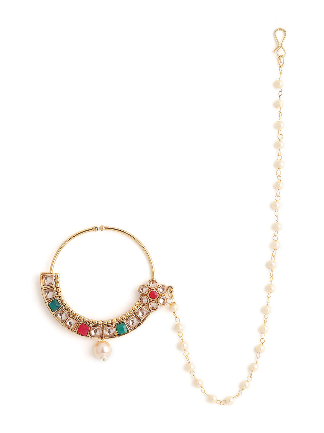 Runjhun bridal nose ring
