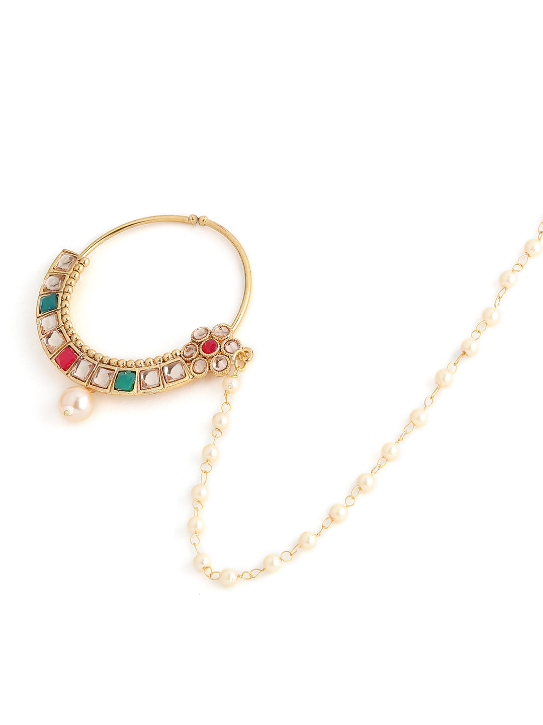 Runjhun bridal nose ring