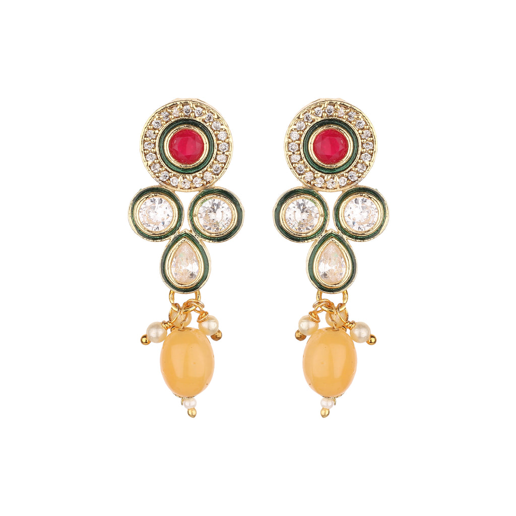 Runjhun elegant kundan choker set