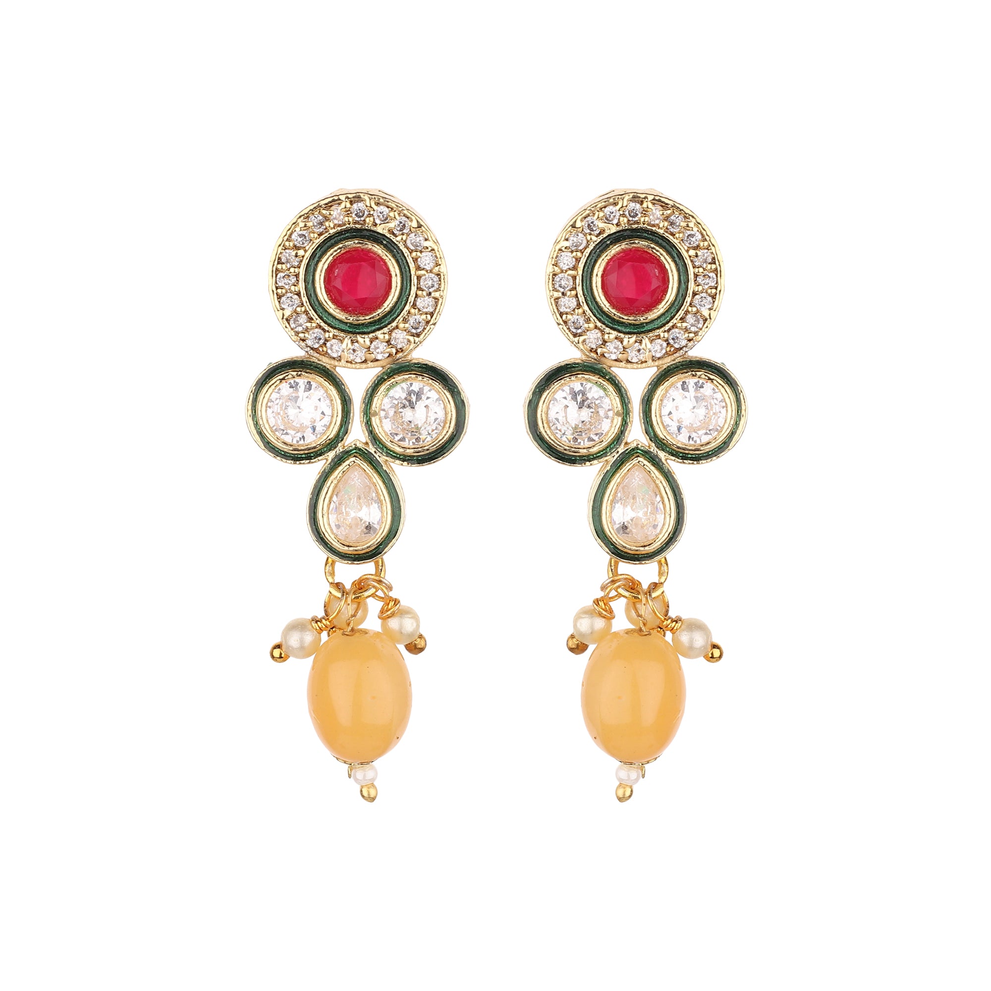 Runjhun elegant kundan choker set