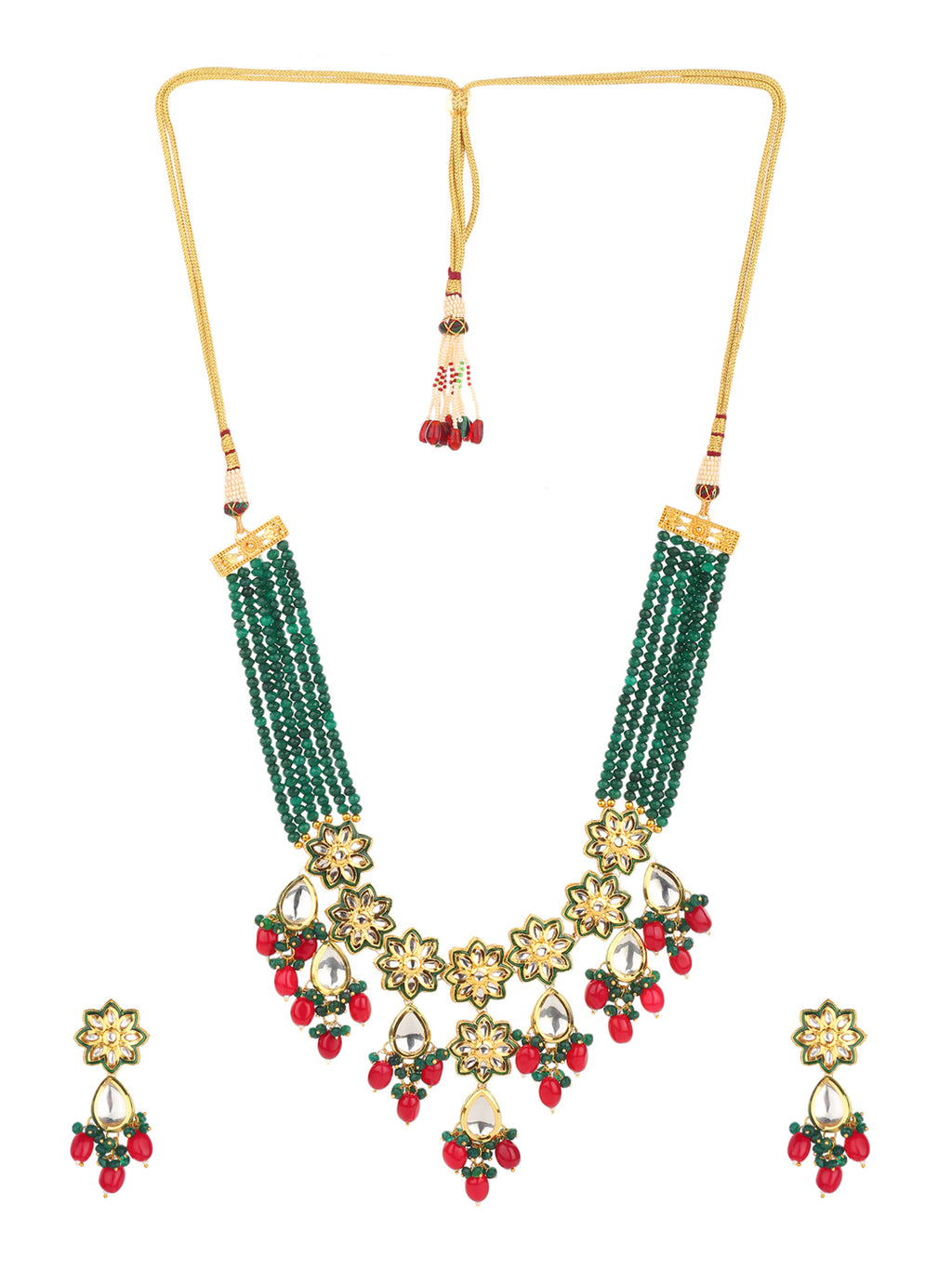 Runjhun elegant kundan set