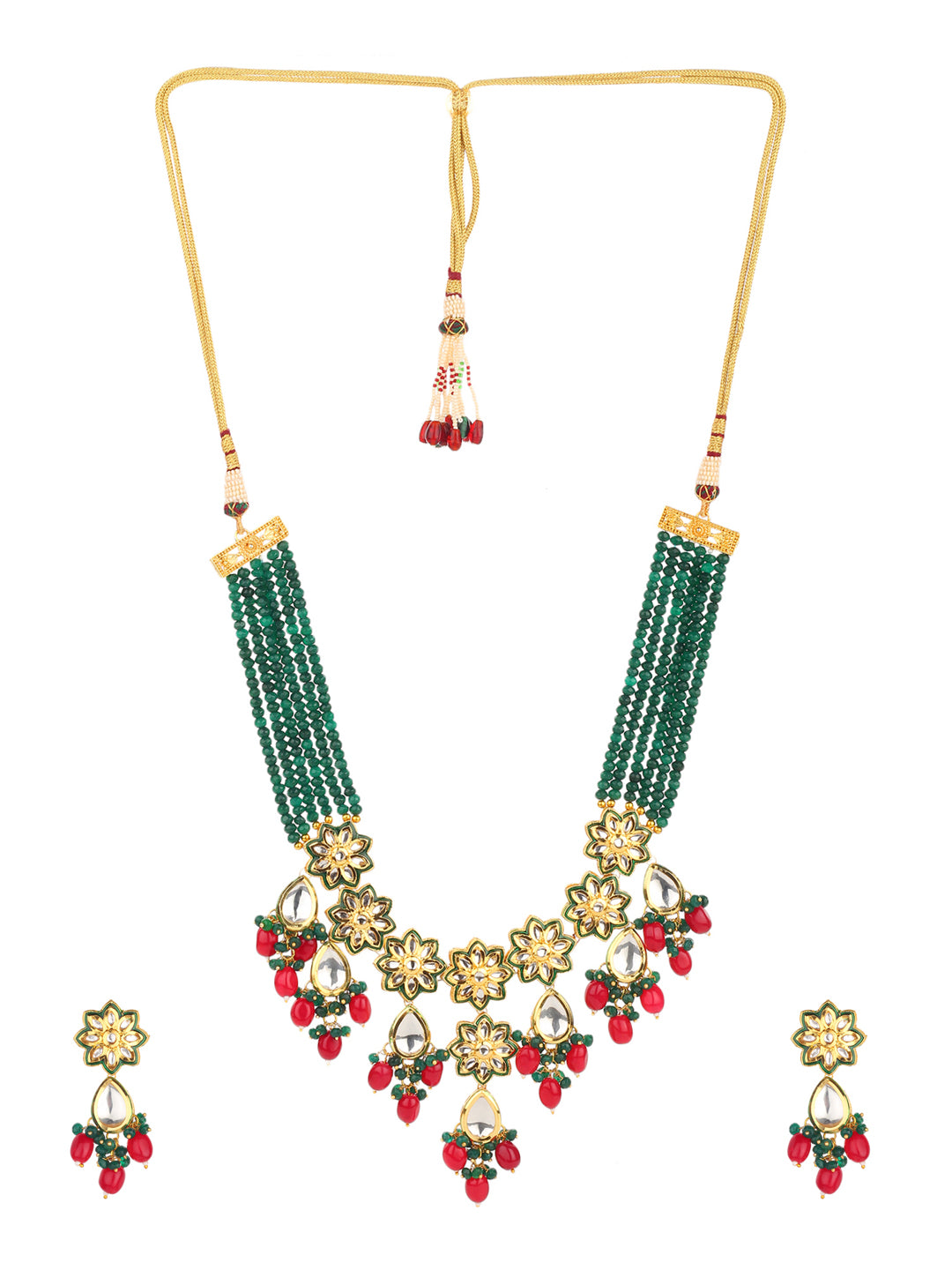 Runjhun elegant kundan set