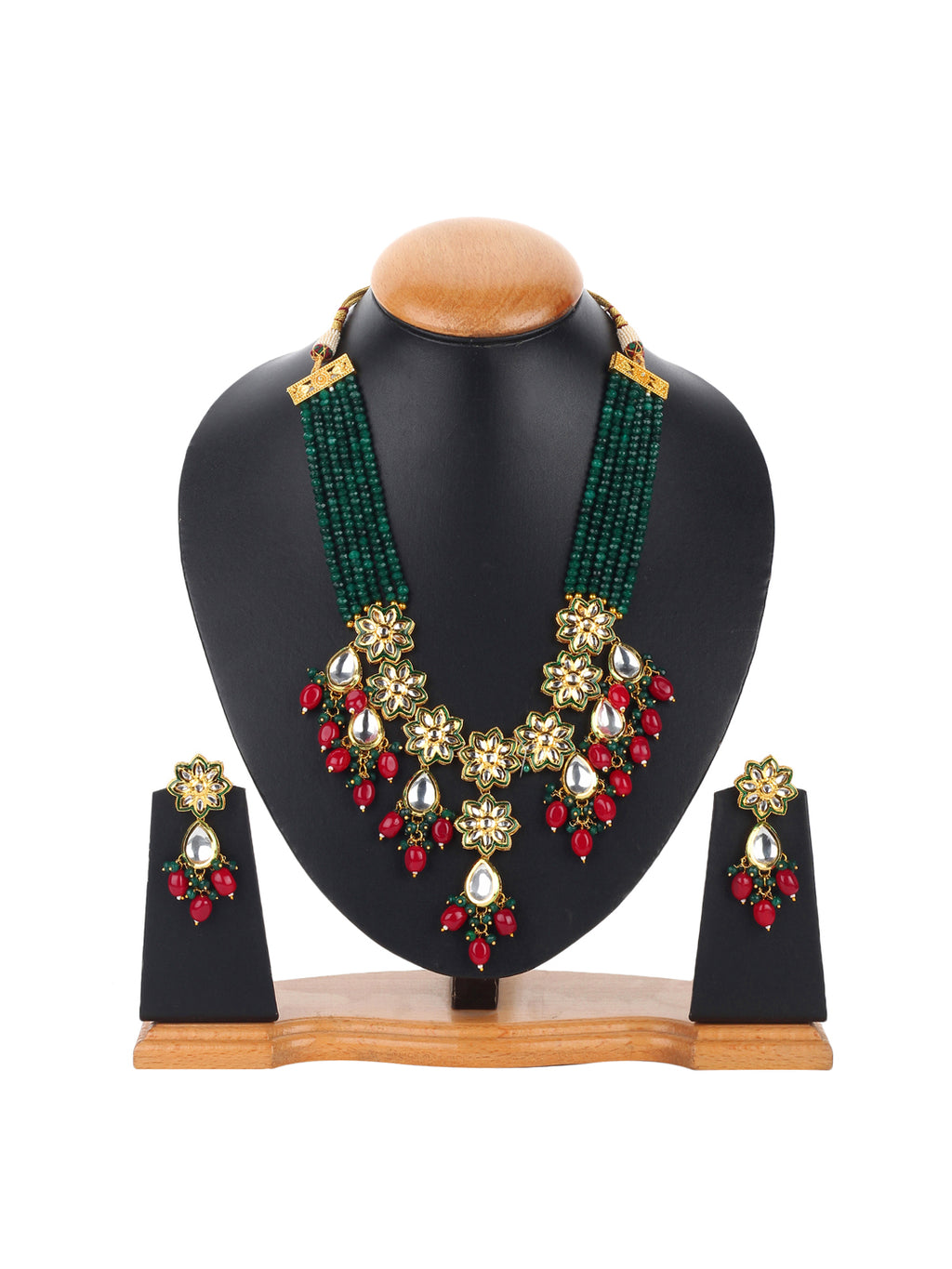 Runjhun elegant kundan set